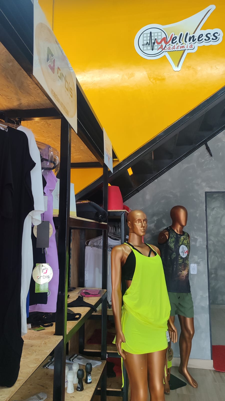 Equipamentos da Wellness Academia
